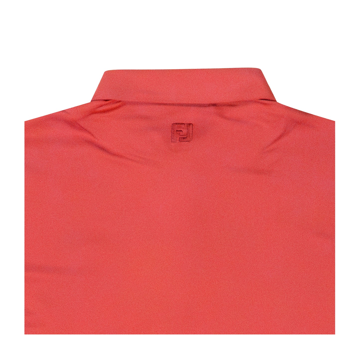 NLU x FJ Solid Lisle Polo | Nantucket Red (Traditional Fit)