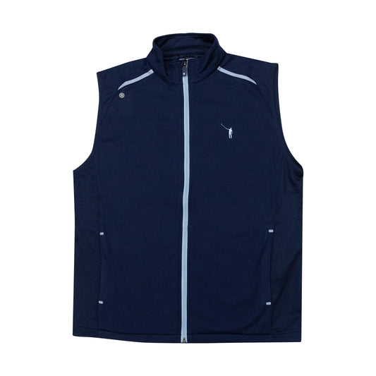 NLU x FJ ThermoSeries Fleece Backed Vest | Navy