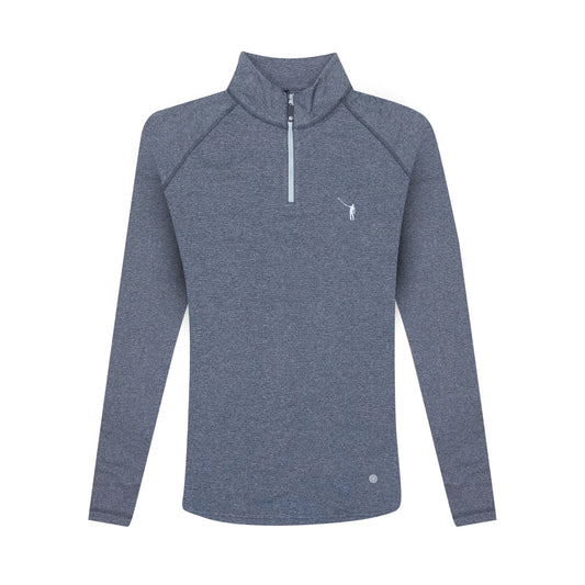 NLU x FJ ThermoSeries Brushed Back Pullover | Navy