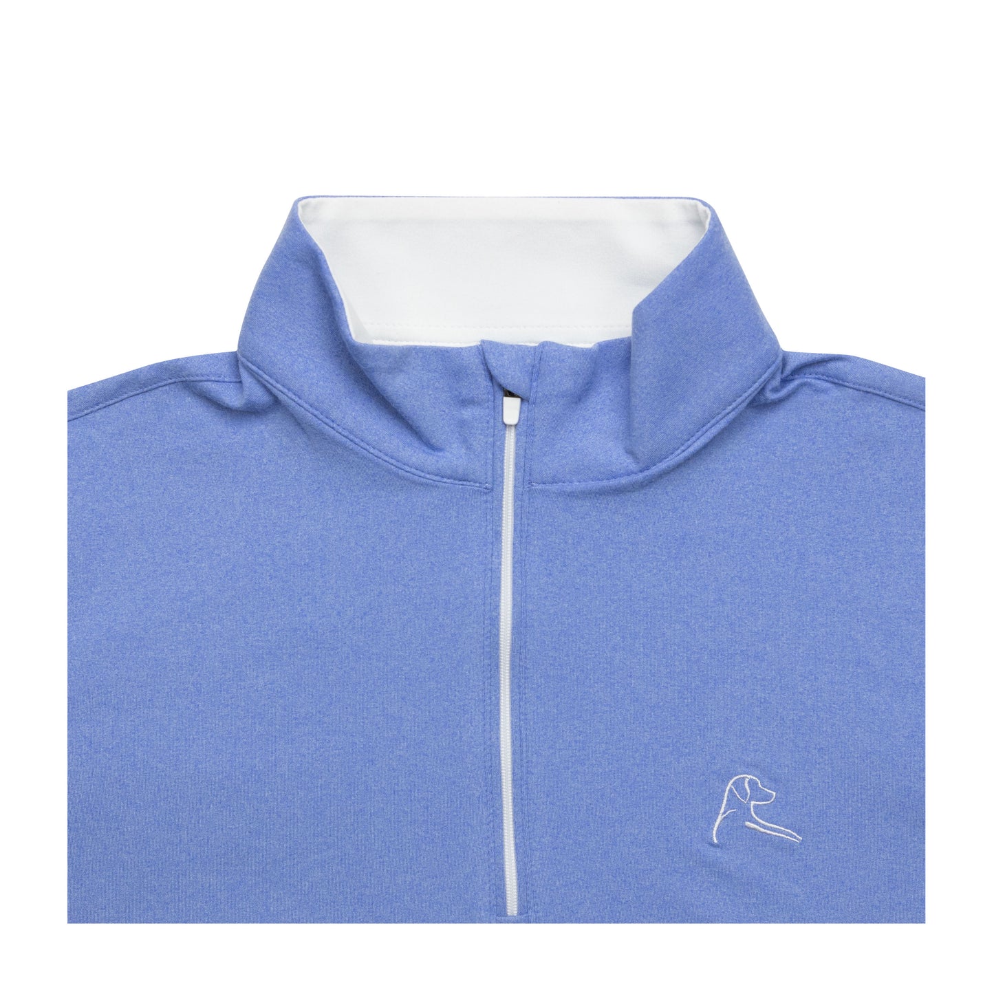 NLU x Rhoback Women's Heathered Quarter Zip | Blue Jay