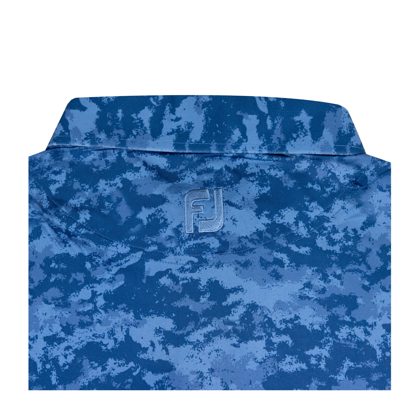 NLU x FJ Camo Print Polo - JUNIORS | Twilight Blue