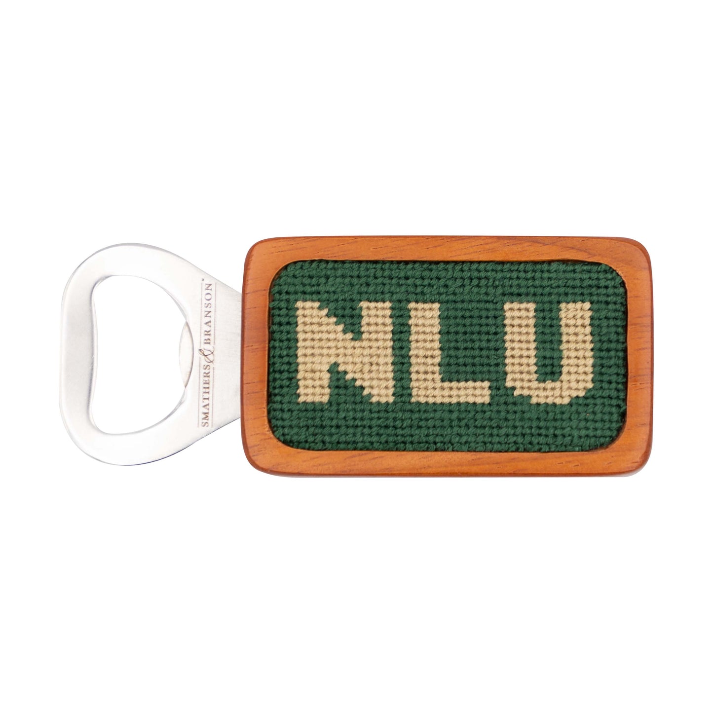 NLU x Smathers & Branson Magnetic Bottle Opener | Hunter Green