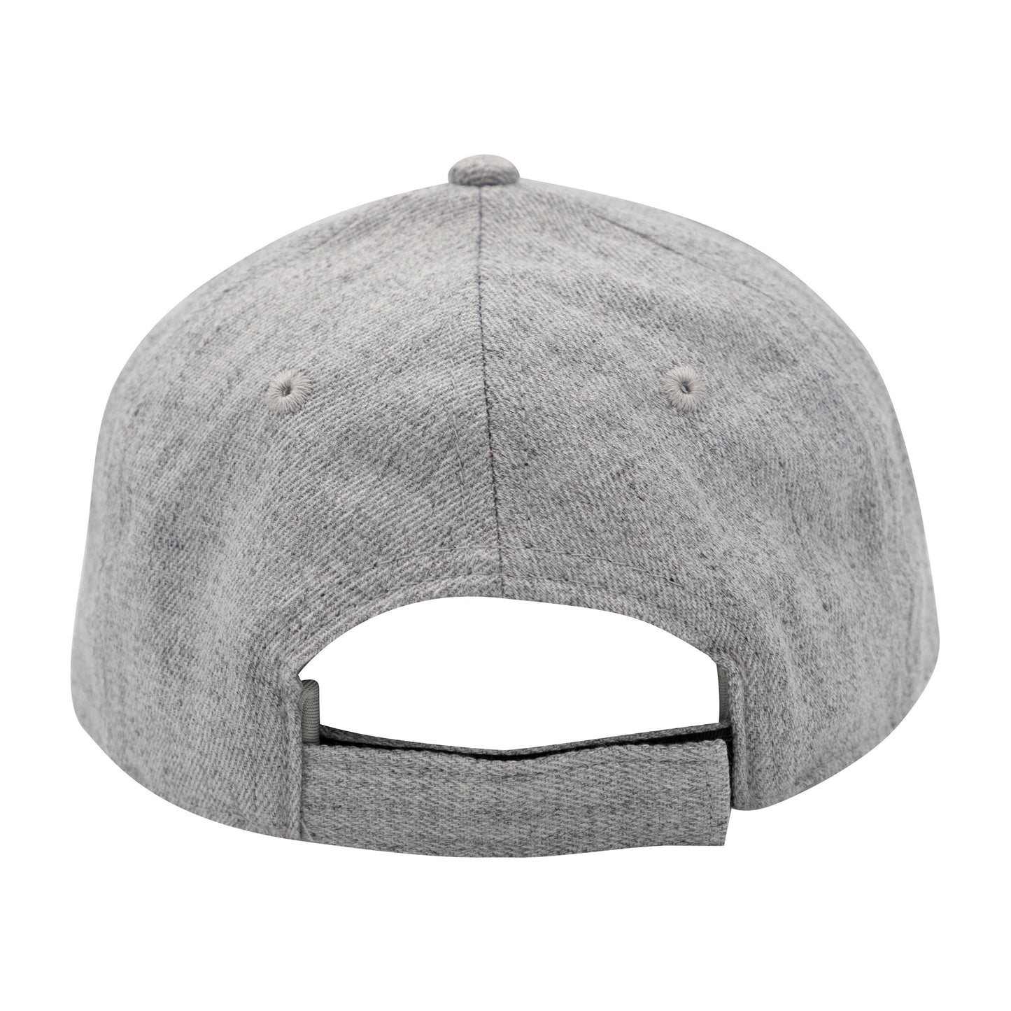 NLU Airline Custom Adjustable FlexFit Hat | Heather Grey w/ Blue & White Patch