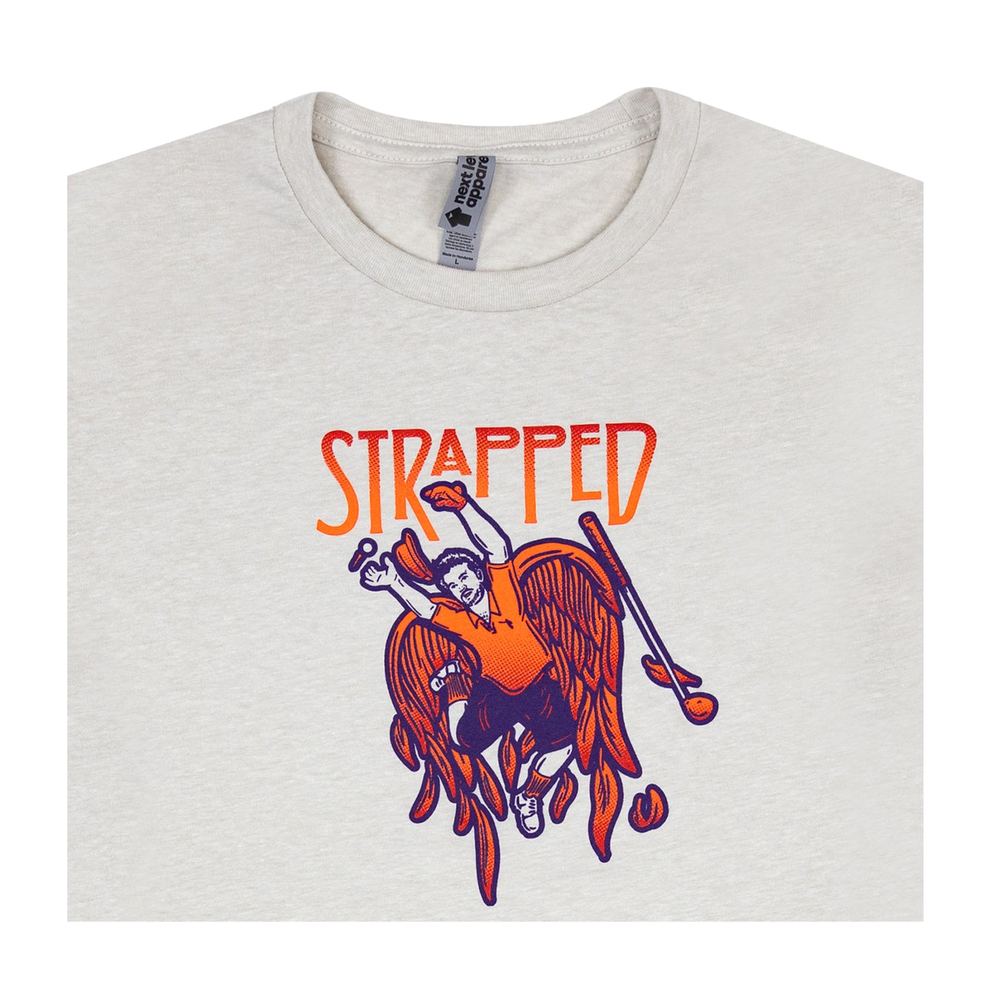 Icarito Summer Festival Strapped T-shirt | Sand