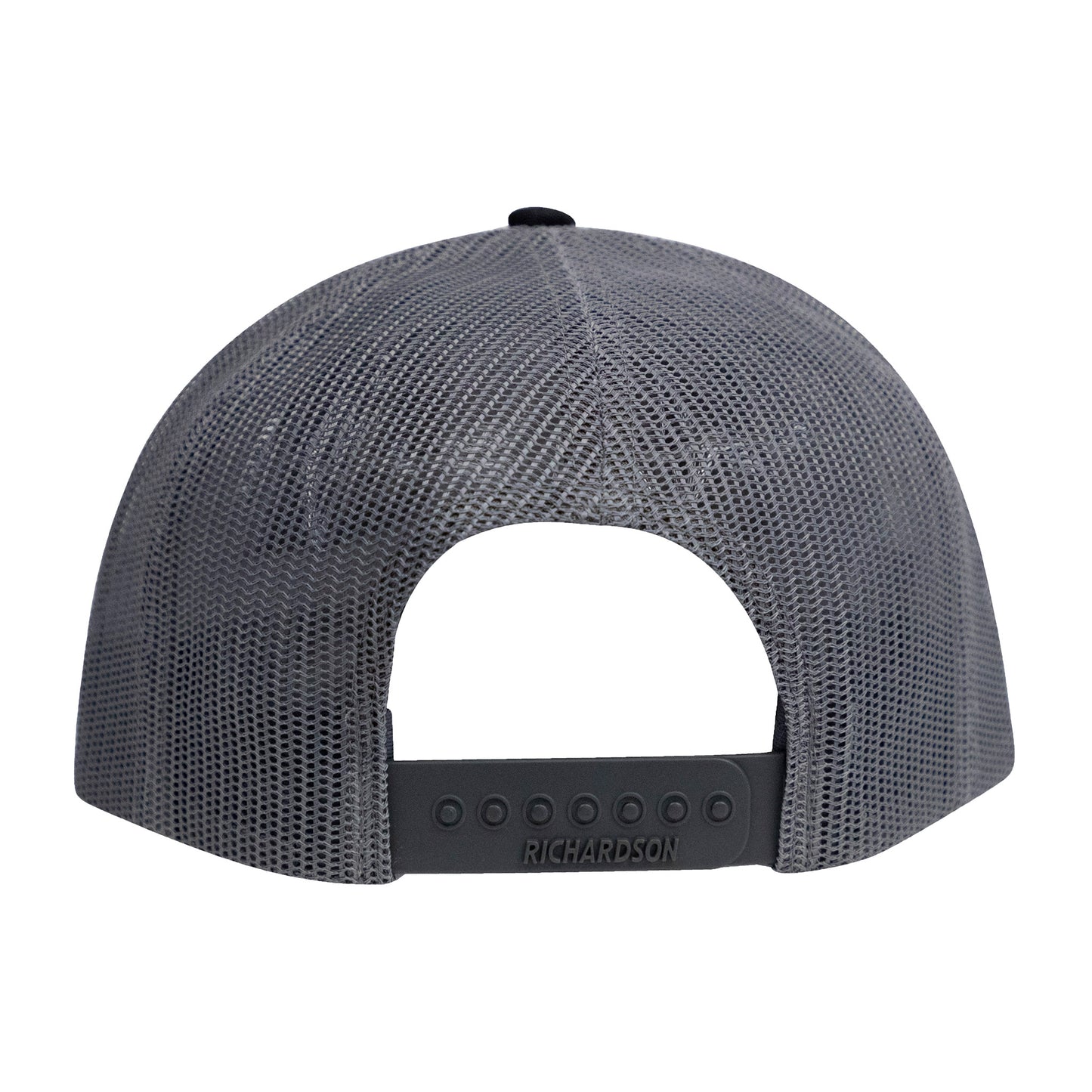 No Laying Up Logo Lock Up Trucker Hat | Grey Tri-color w/ Grey/Black Silicone Patch