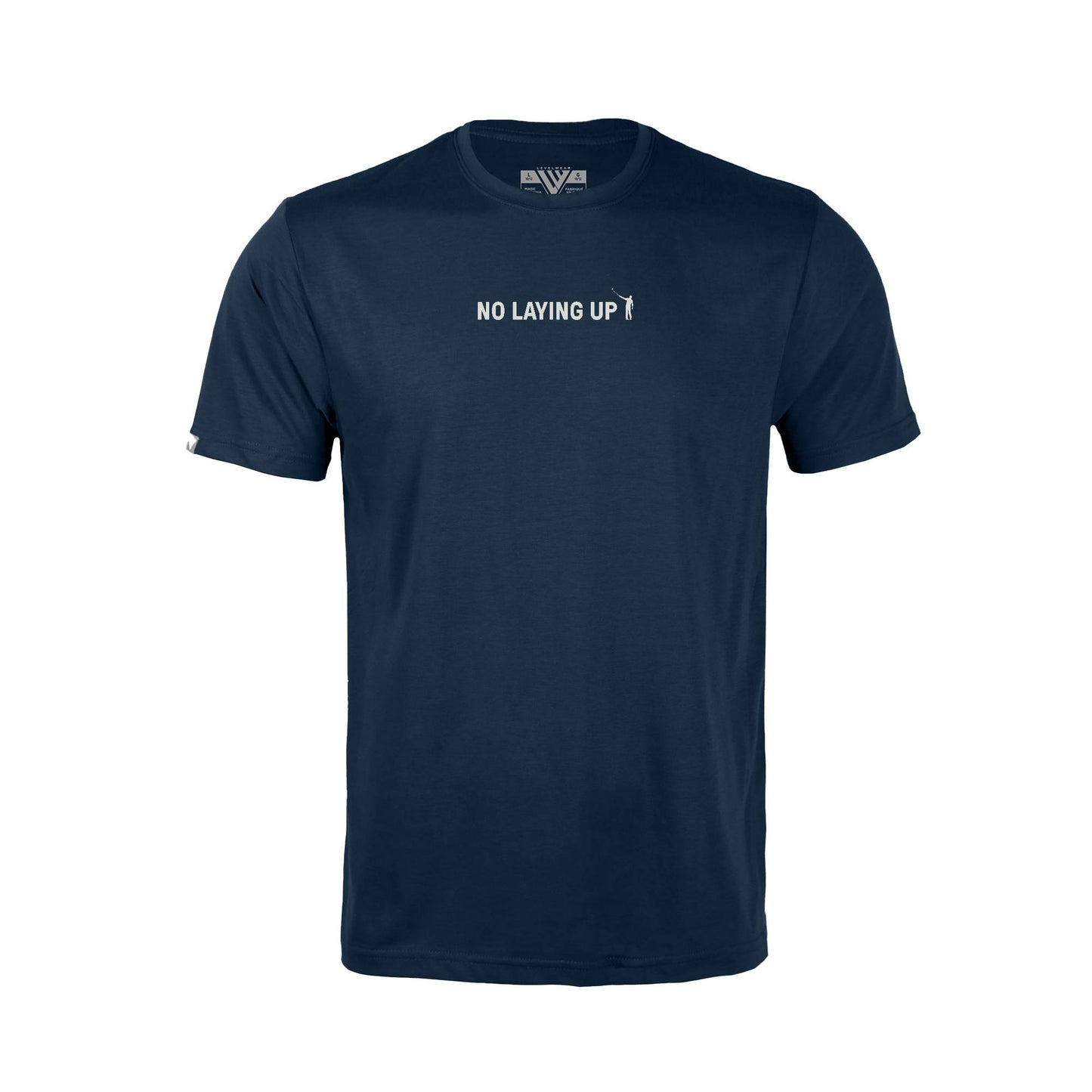 NLU x Levelwear Youth Wordmark T-Shirt | Navy