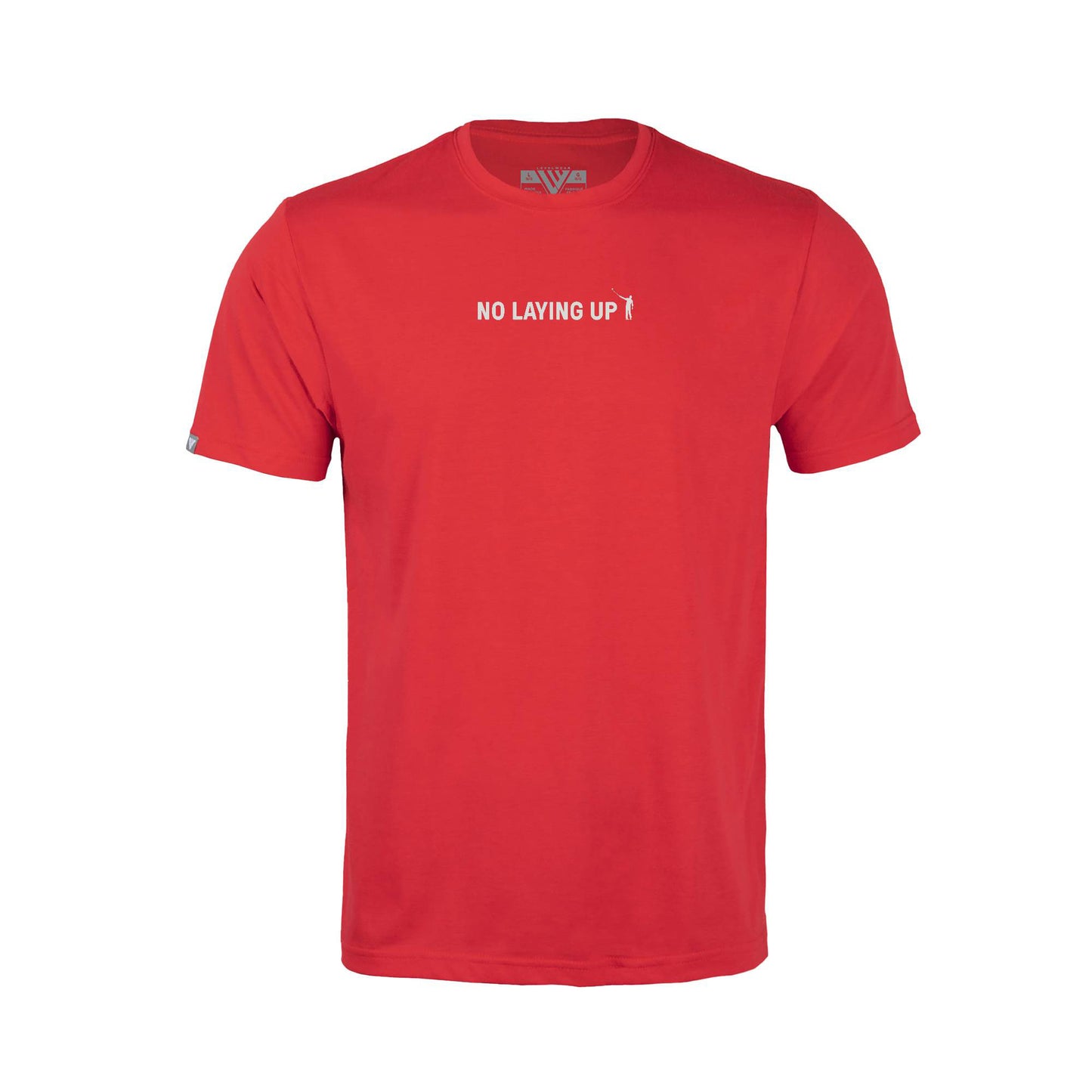 NLU x Levelwear Youth Wordmark T-Shirt | Red