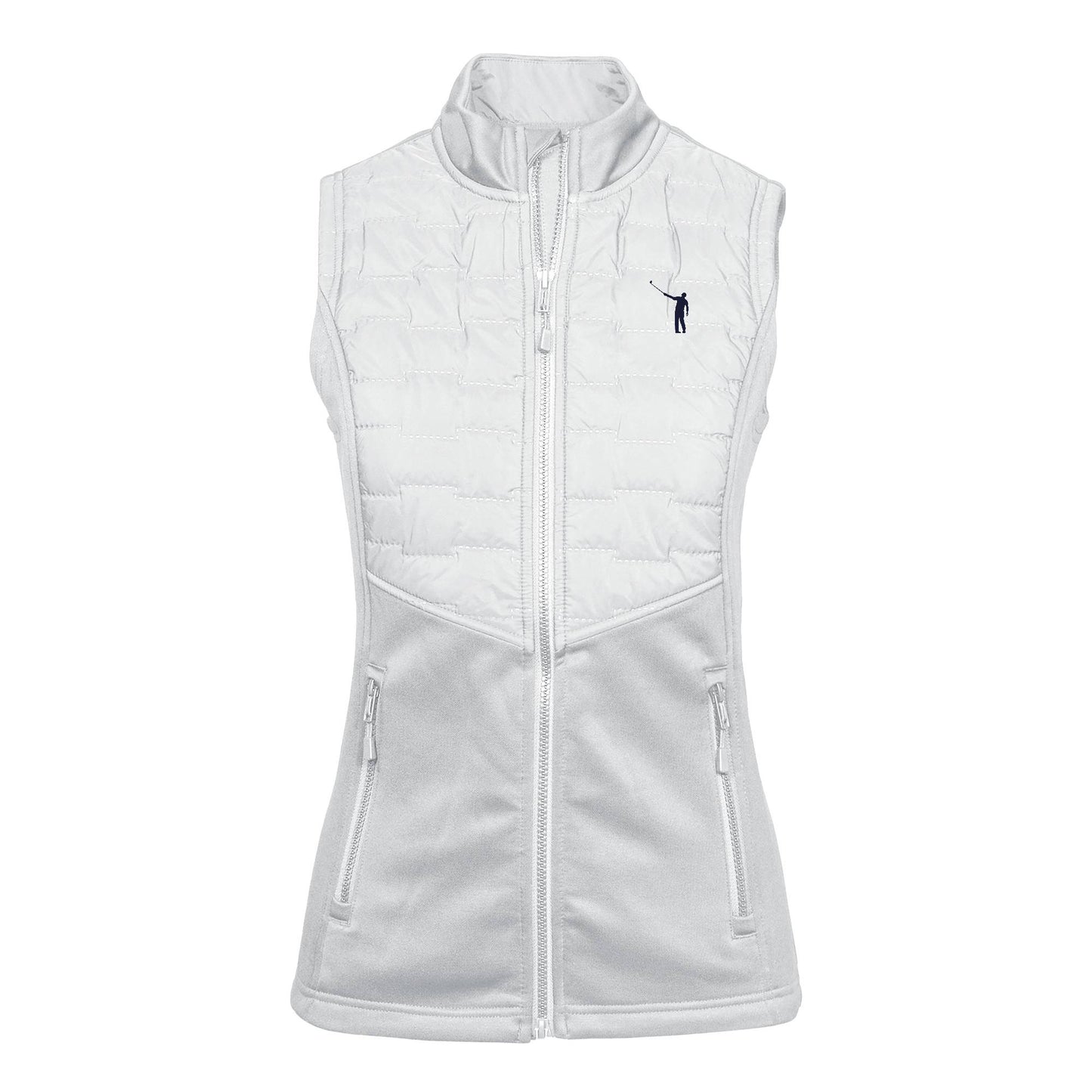 NLU x Levelwear Ladies Flight Vest | White