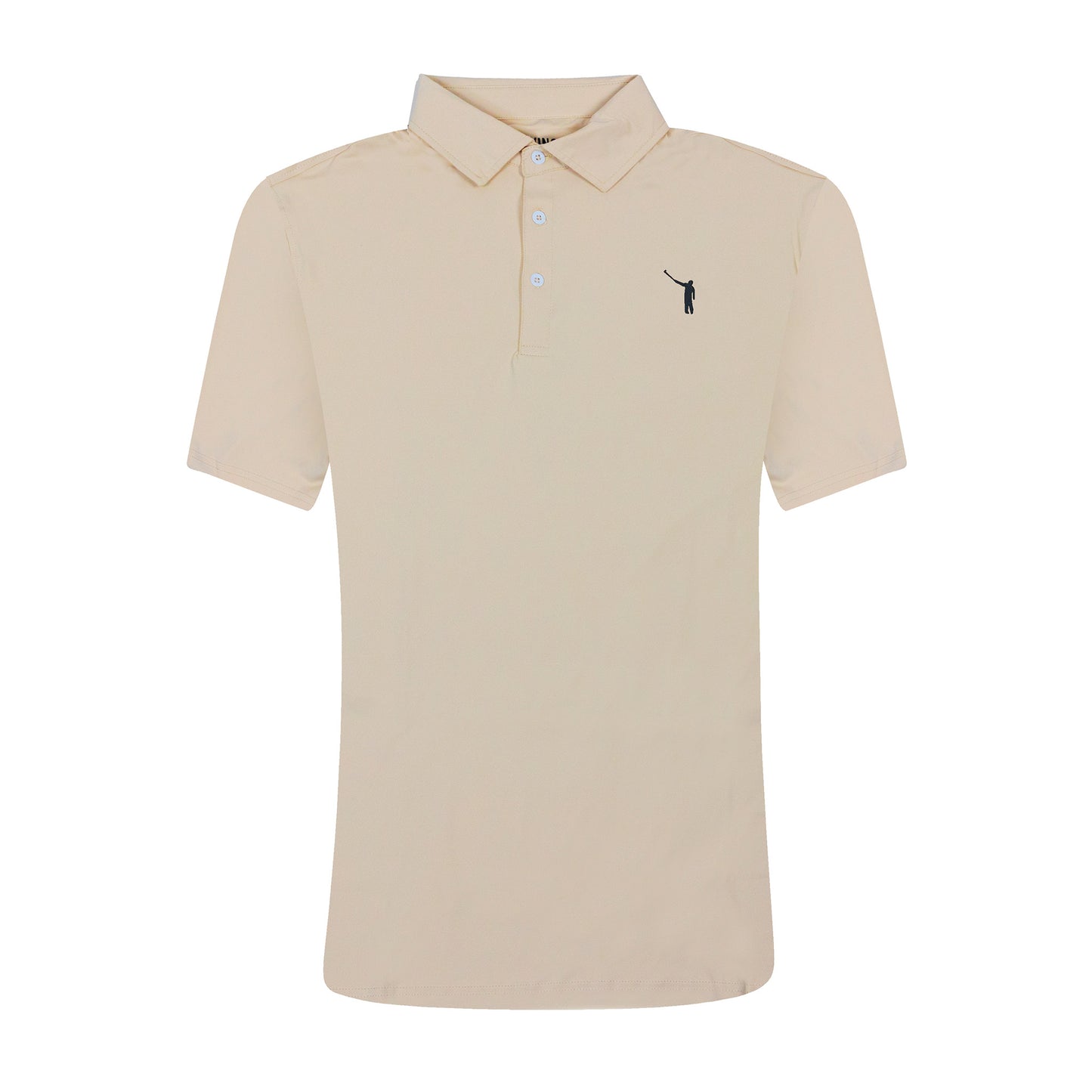 NLU Performance Polo | Tan w/ Black