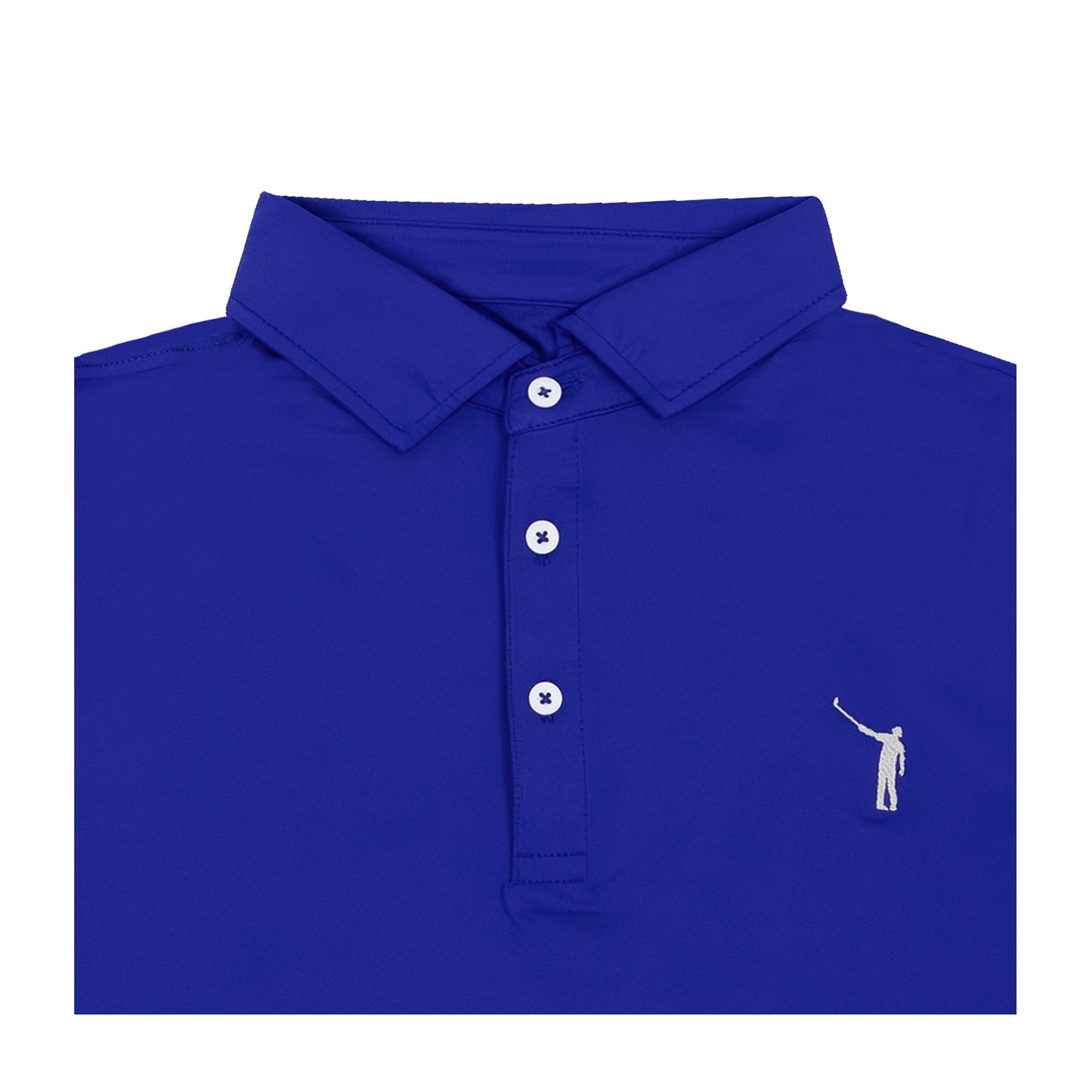 NLU Performance Polo | Blue w/ Sand