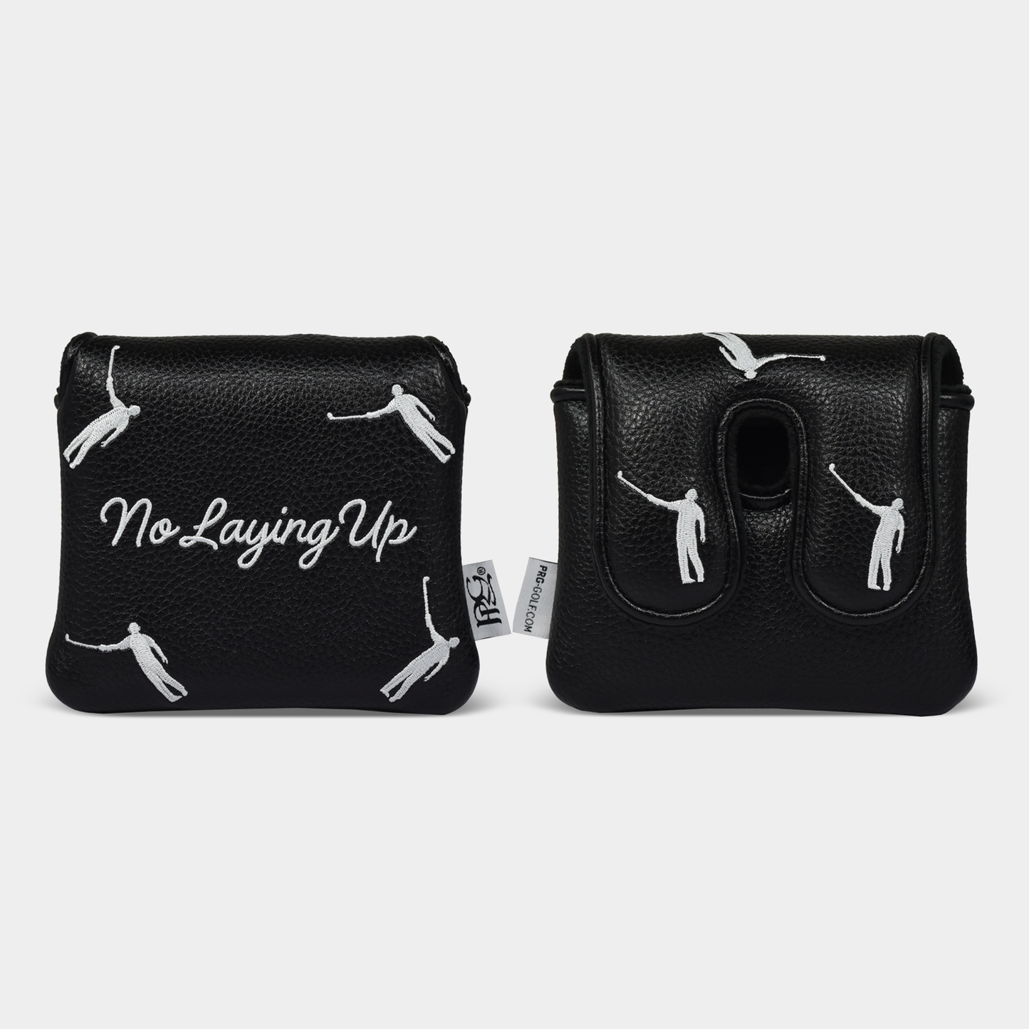 No Laying Up Dancing Waywards Center Shafted Mallet Putter Cover | Black