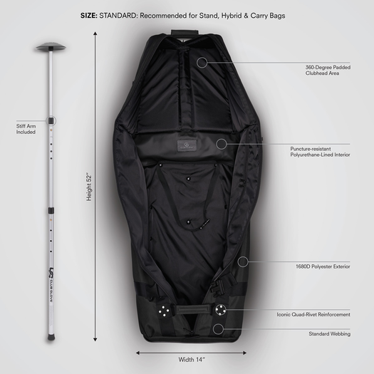 No Laying Up x Club Glove Club Traveler | Black
