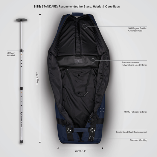 No Laying Up x Club Glove Club Traveler | Navy