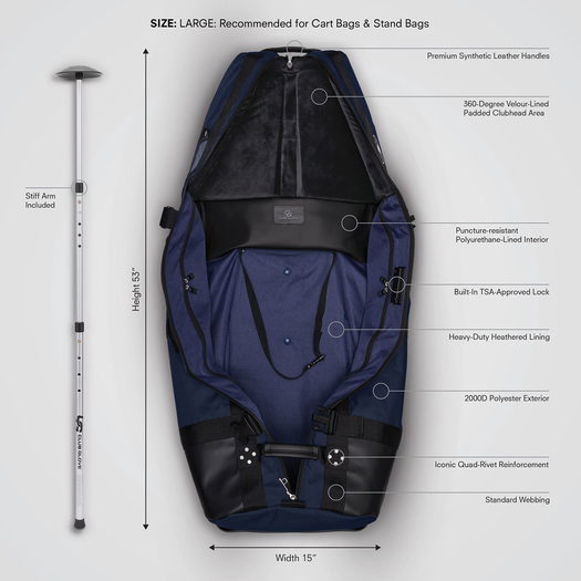 No Laying Up x Club Glove Pro Traveler | Navy
