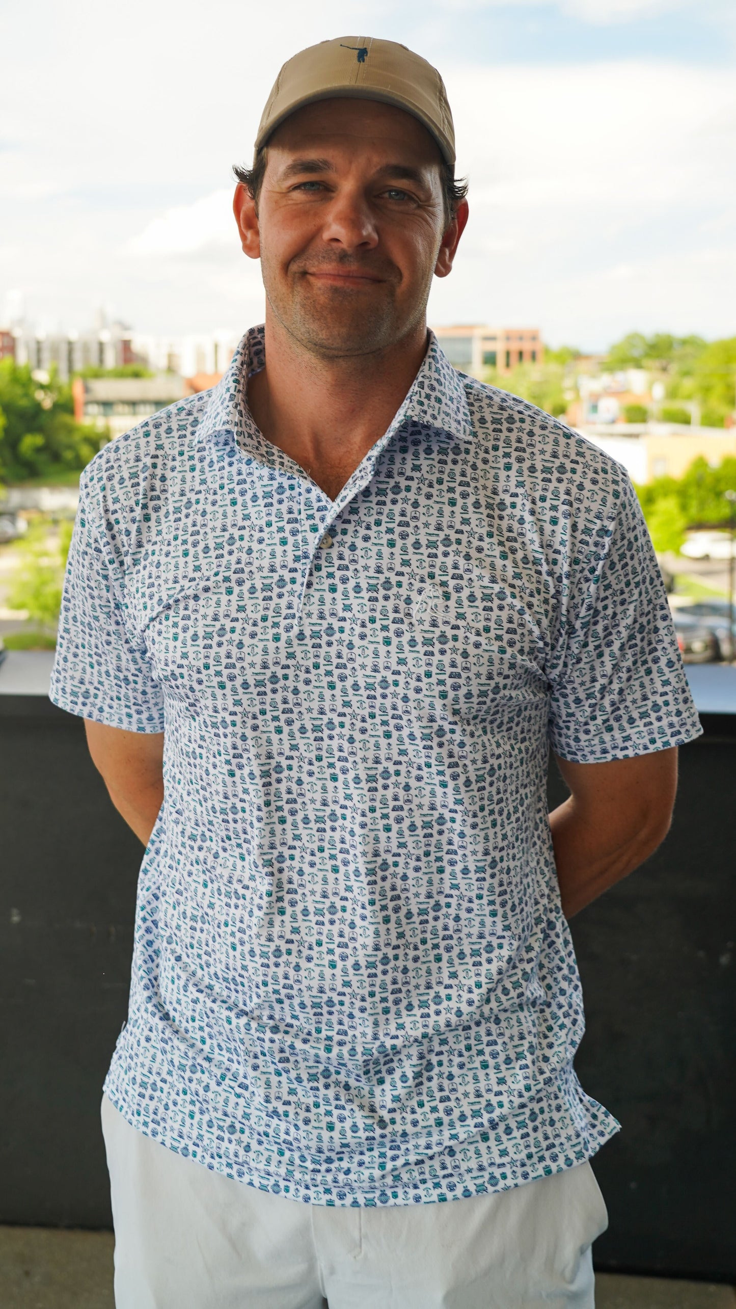 NLU x Rhoback Performance Polo | The TrapDraw