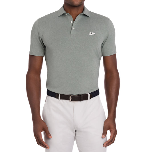 NLU x H&B Holland Polo | Heathered Ivy