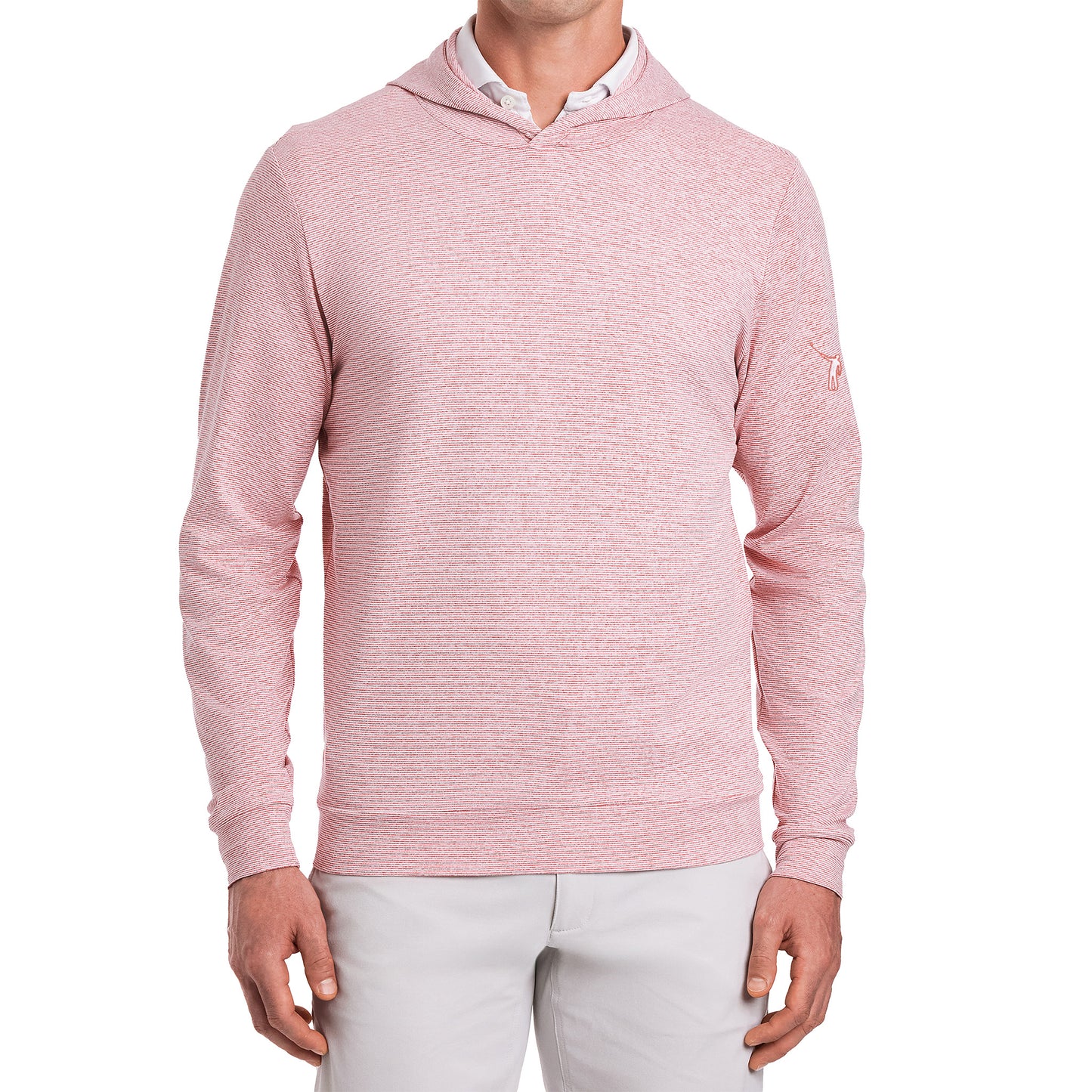 NLU x H&B Hamilton Hoodie | Heathered Cape & White