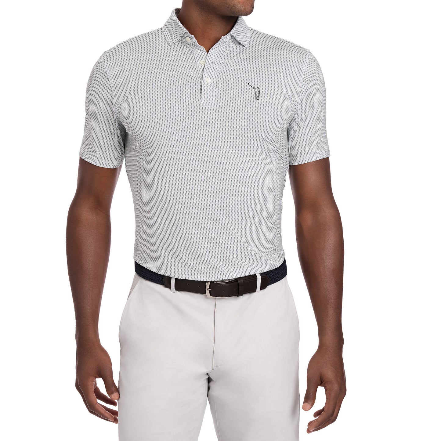 NLU x H&B Forrest Printed Polo | Ivy