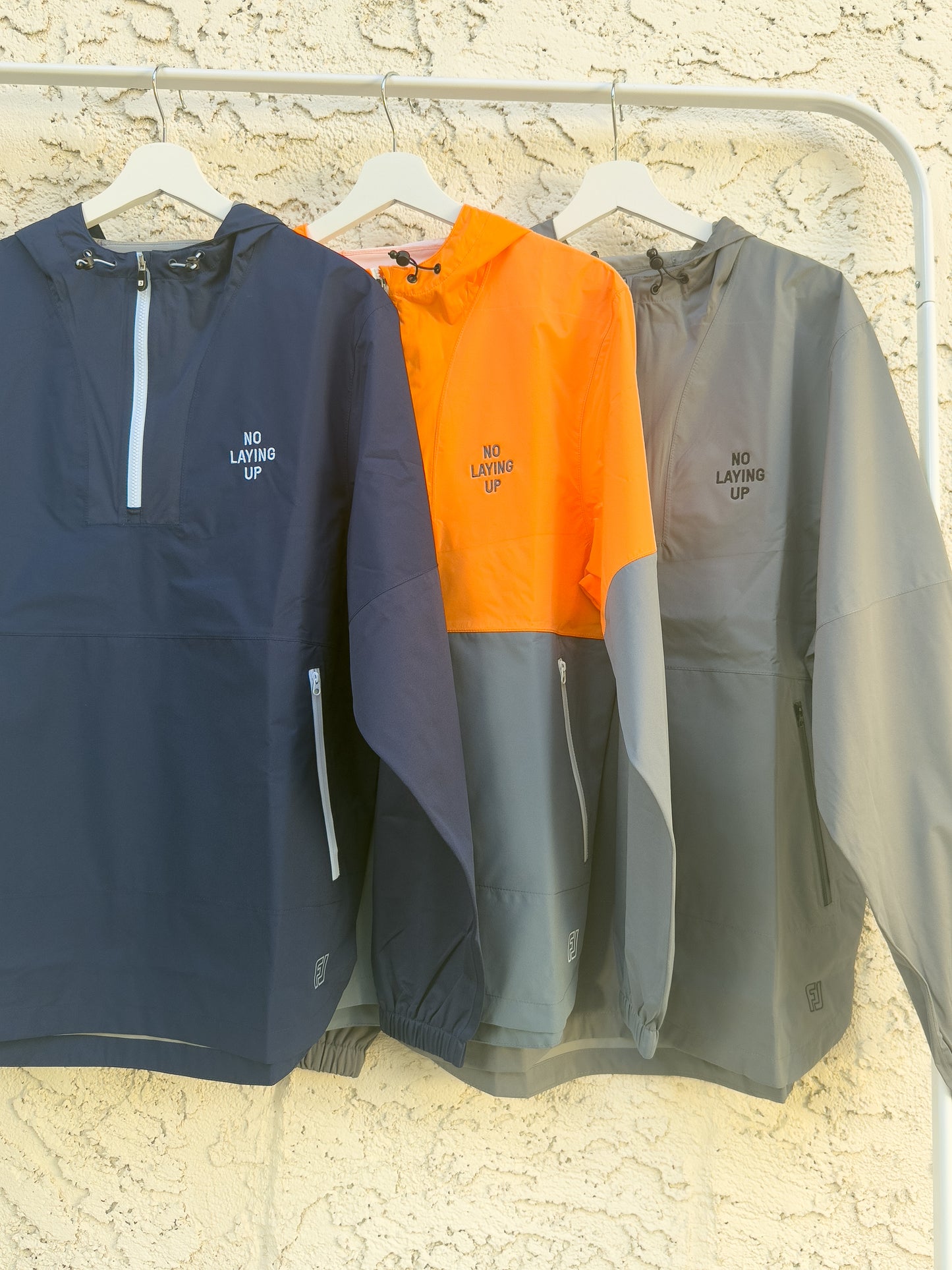 NLU x FJ Hydrolite X Rain Hoodie | Navy