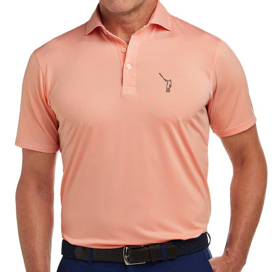 NLU x H&B Perkins Polo | Sunset & White