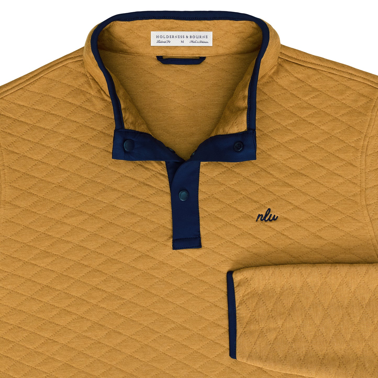 NLU x H&B Sullivan Pullover | Heathered Saffron