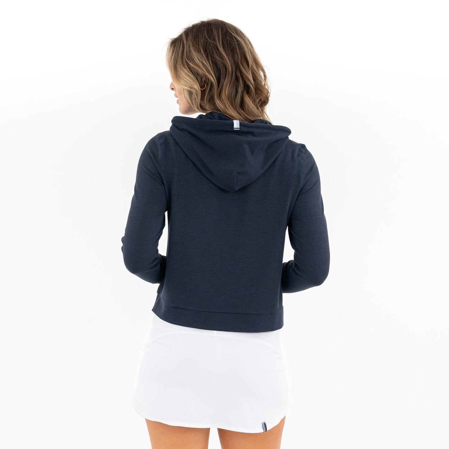 NLU x Rhoback Women's Tempo Hoodie | Fleet Navy