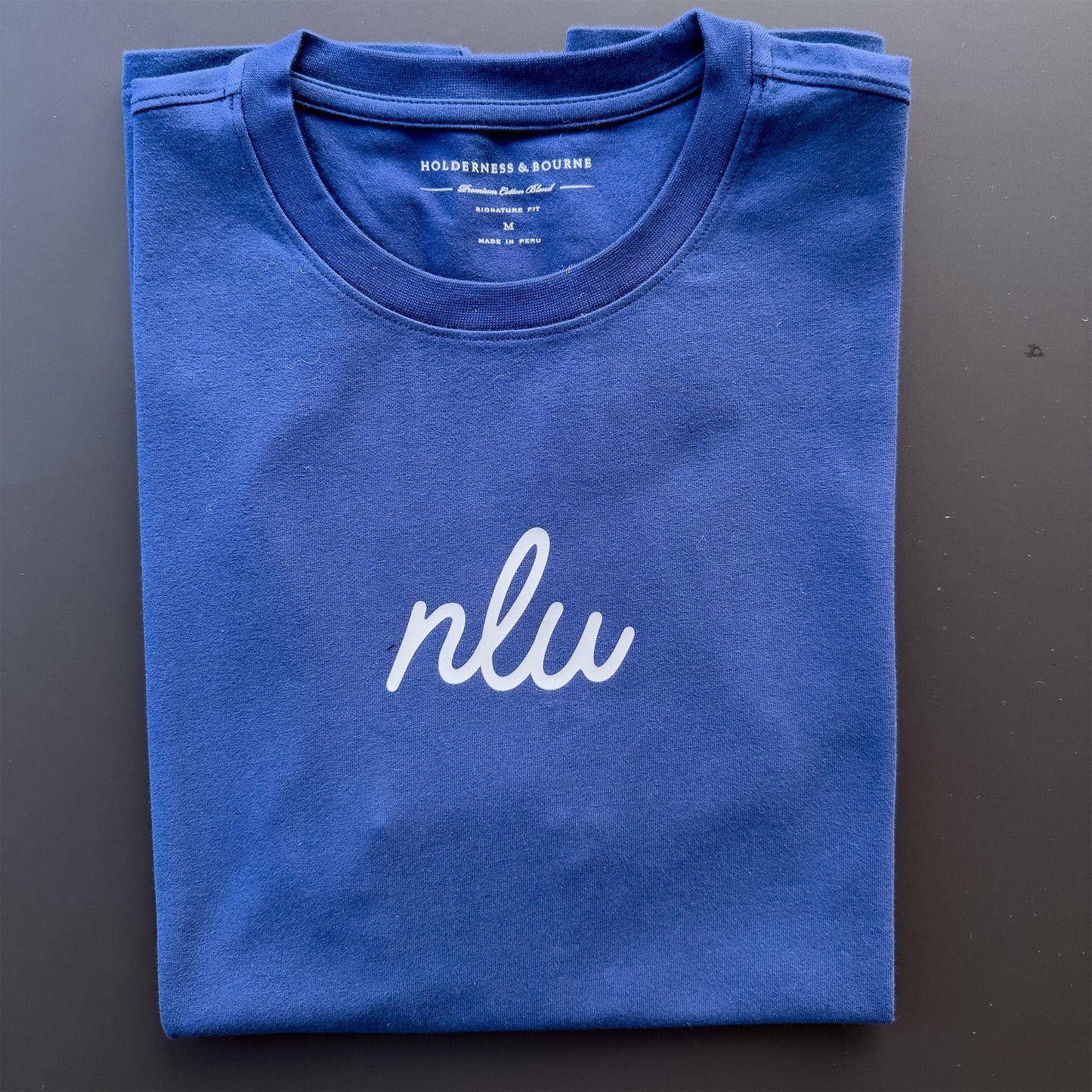 NLU x H&B Mason T-Shirt | Navy
