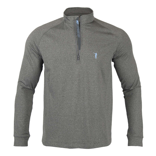 NLU x Levelwear Mid-Weight Pullover | Grey with Windsor Blue Wayward