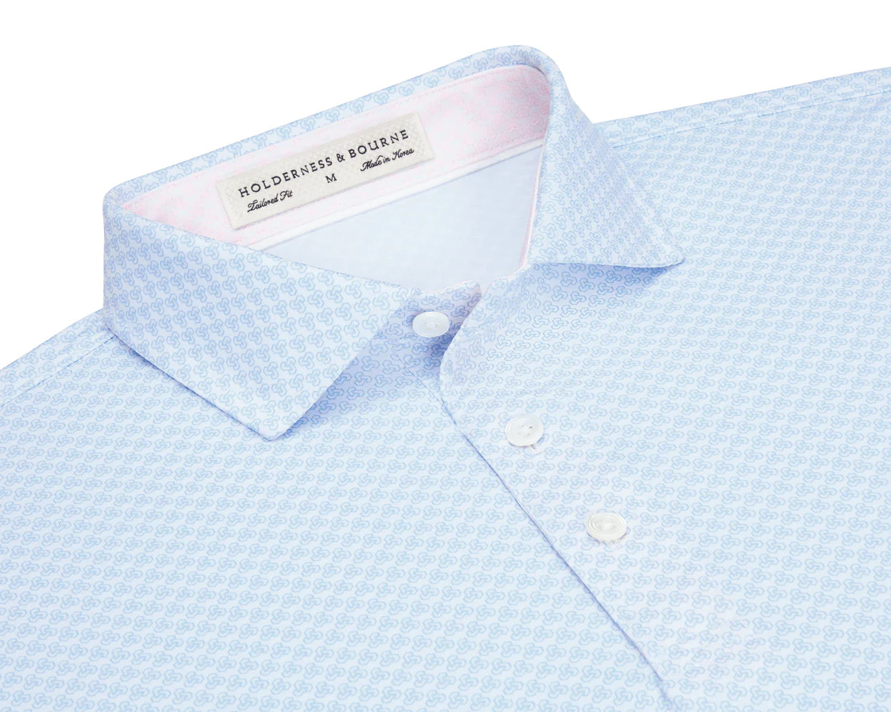 NLU x H&B Dalton Printed Polo | Skye