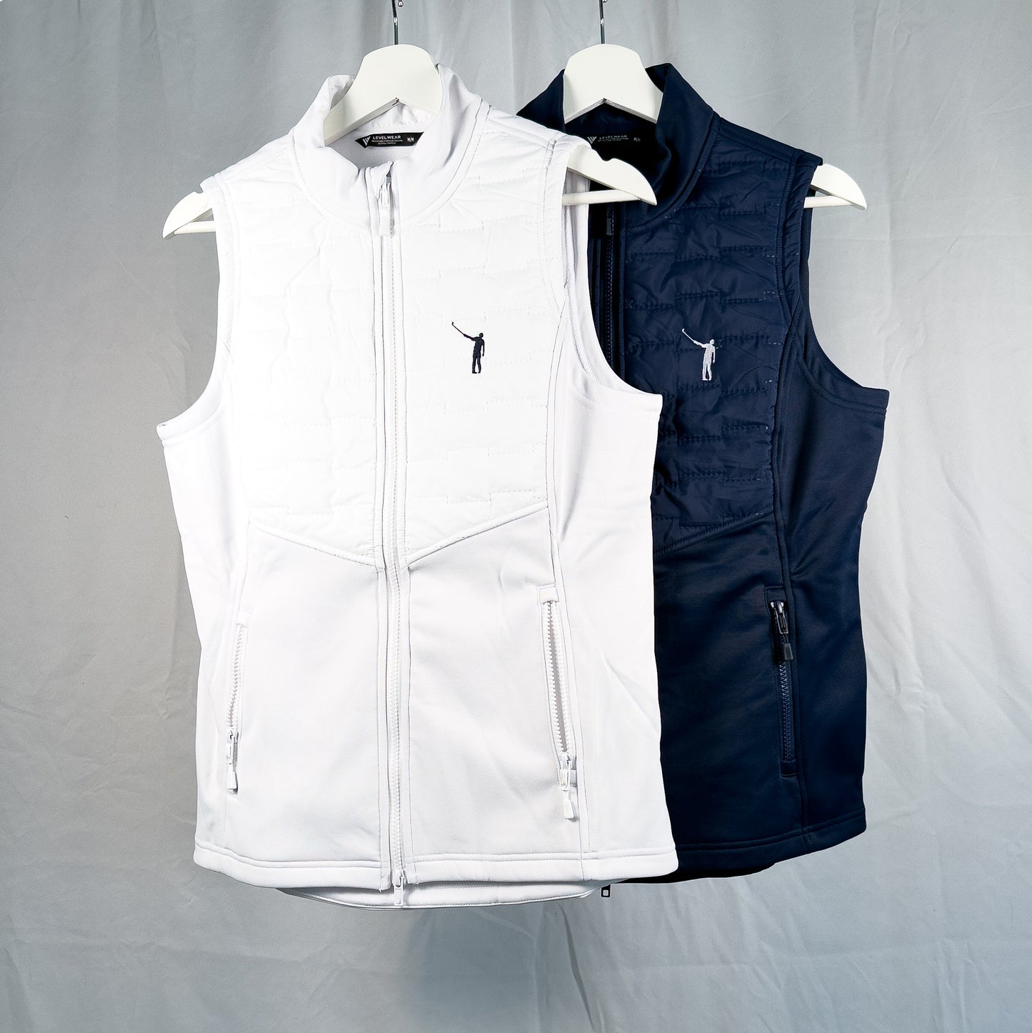 NLU x Levelwear Ladies Flight Vest | White