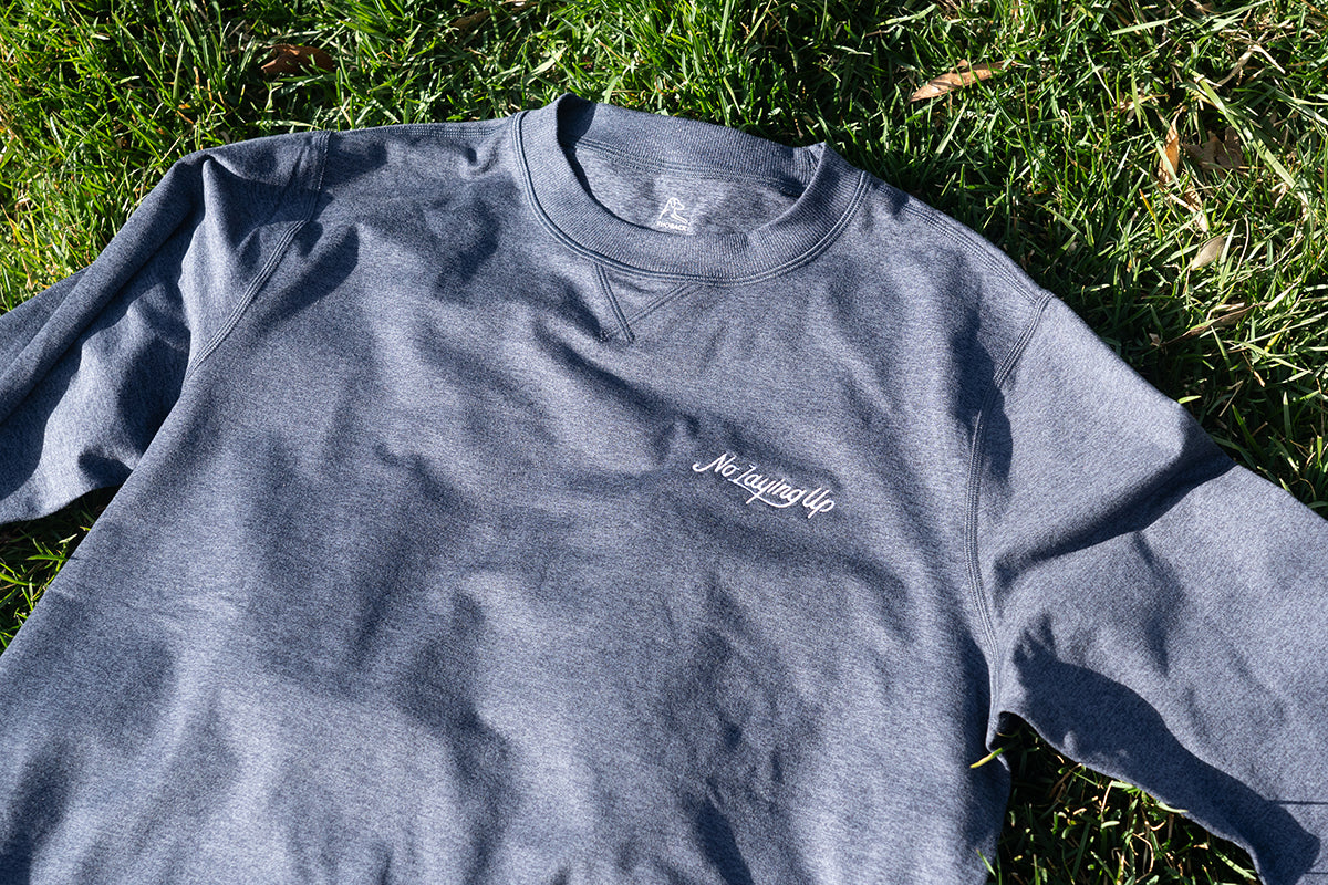 NLU x Rhoback Pace Performance Crewneck - Navy