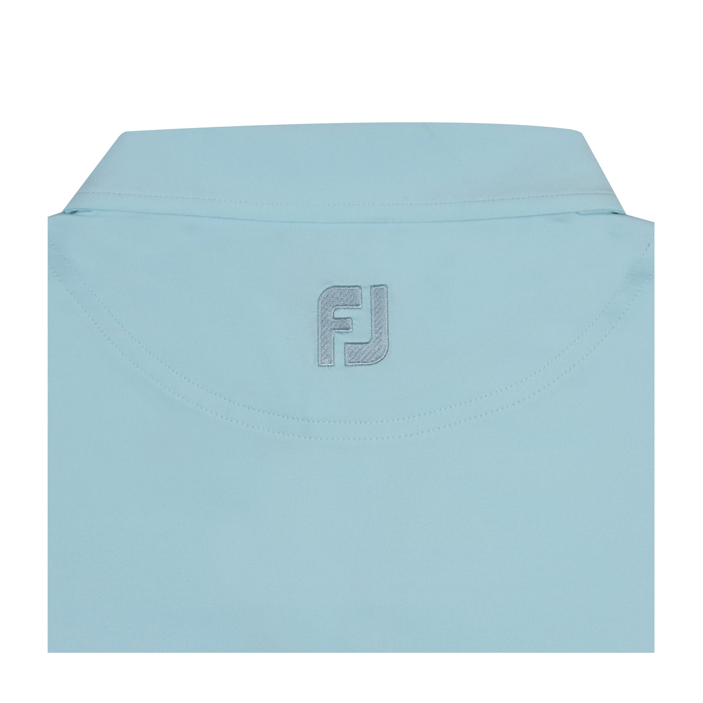 NLU x FJ Solid Lisle Polo | Sea Glass (Athletic Fit)