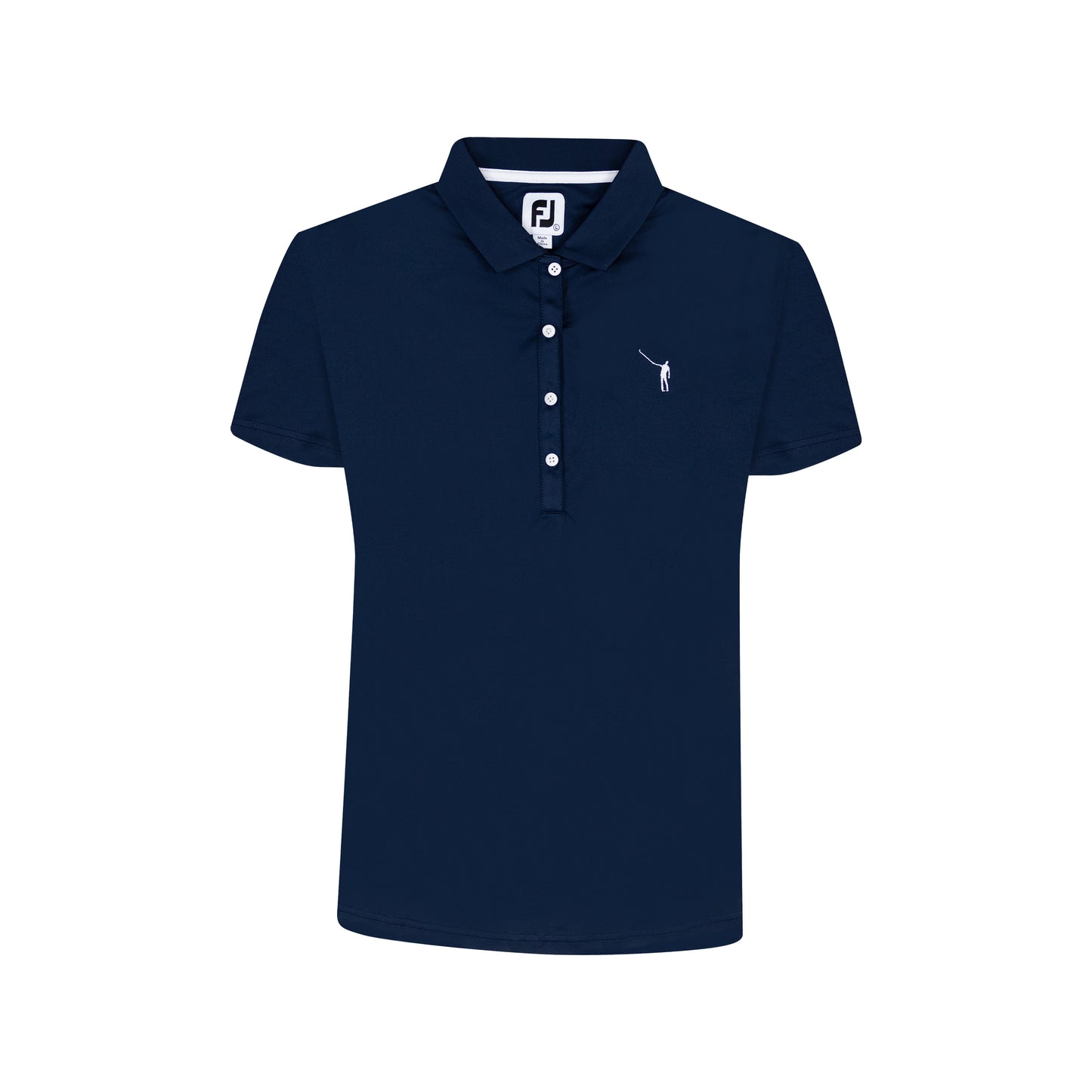 NLU x FJ Solid Polo - JUNIOR GIRLS | Navy