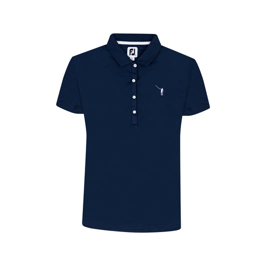 NLU x FJ Solid Polo - JUNIOR GIRLS | Navy
