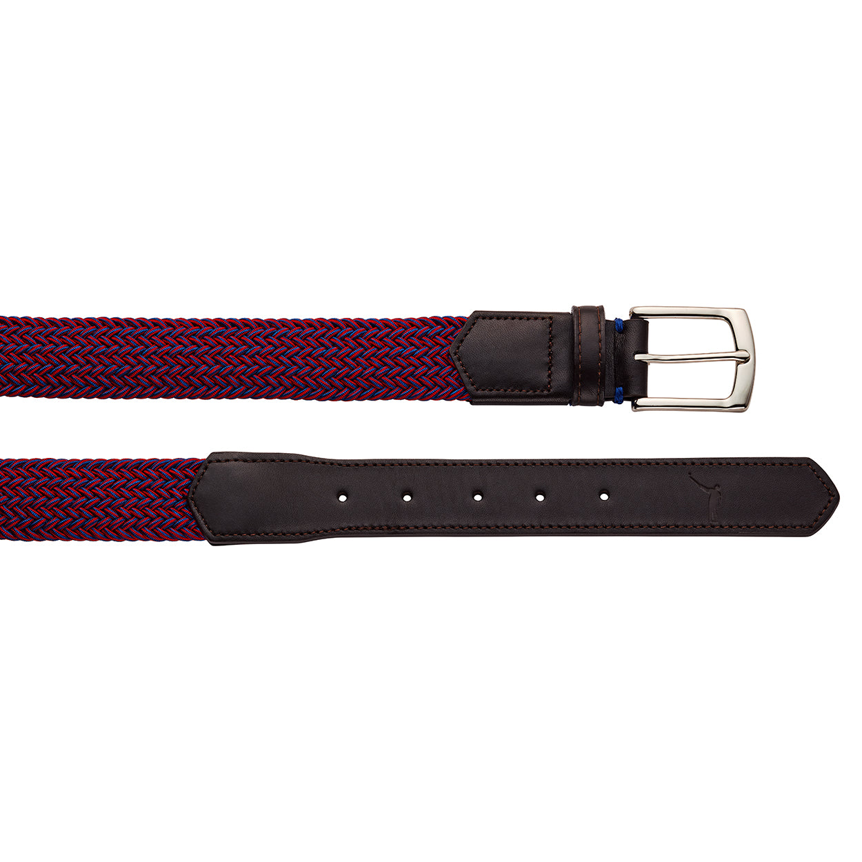 NLU x H&B Fischer Belt | Oxford & Hoylake Microstripe