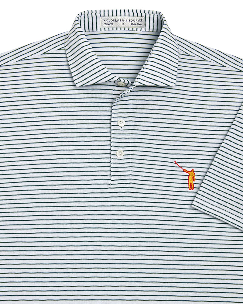 NLU x H&B Gordon Polo | White & Pine