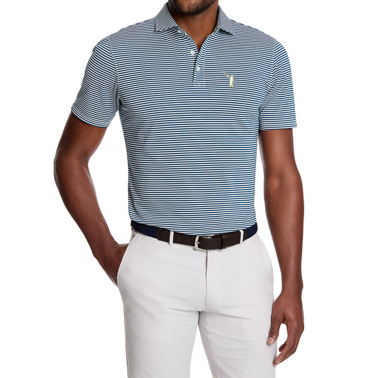 NLU x H&B Maxwell Polo | Deep Teal & White
