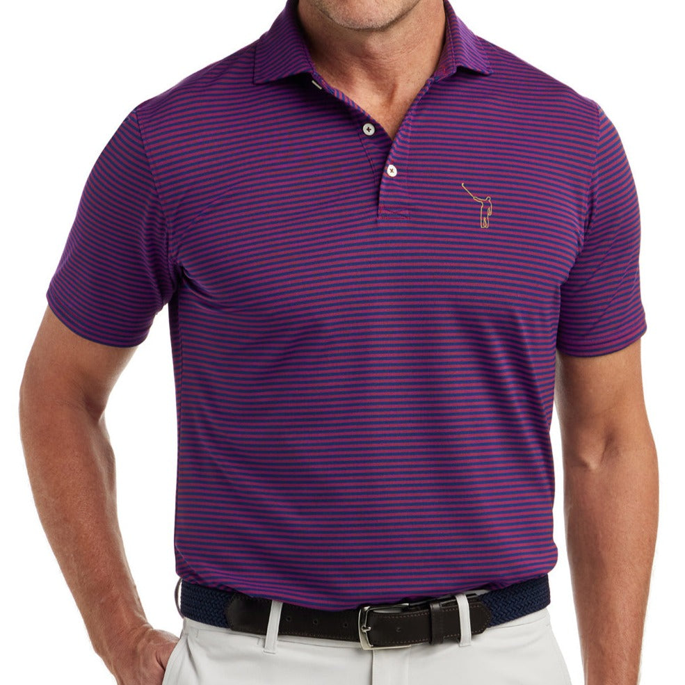 NLU x H&B Polo | Navy & Vintage Claret