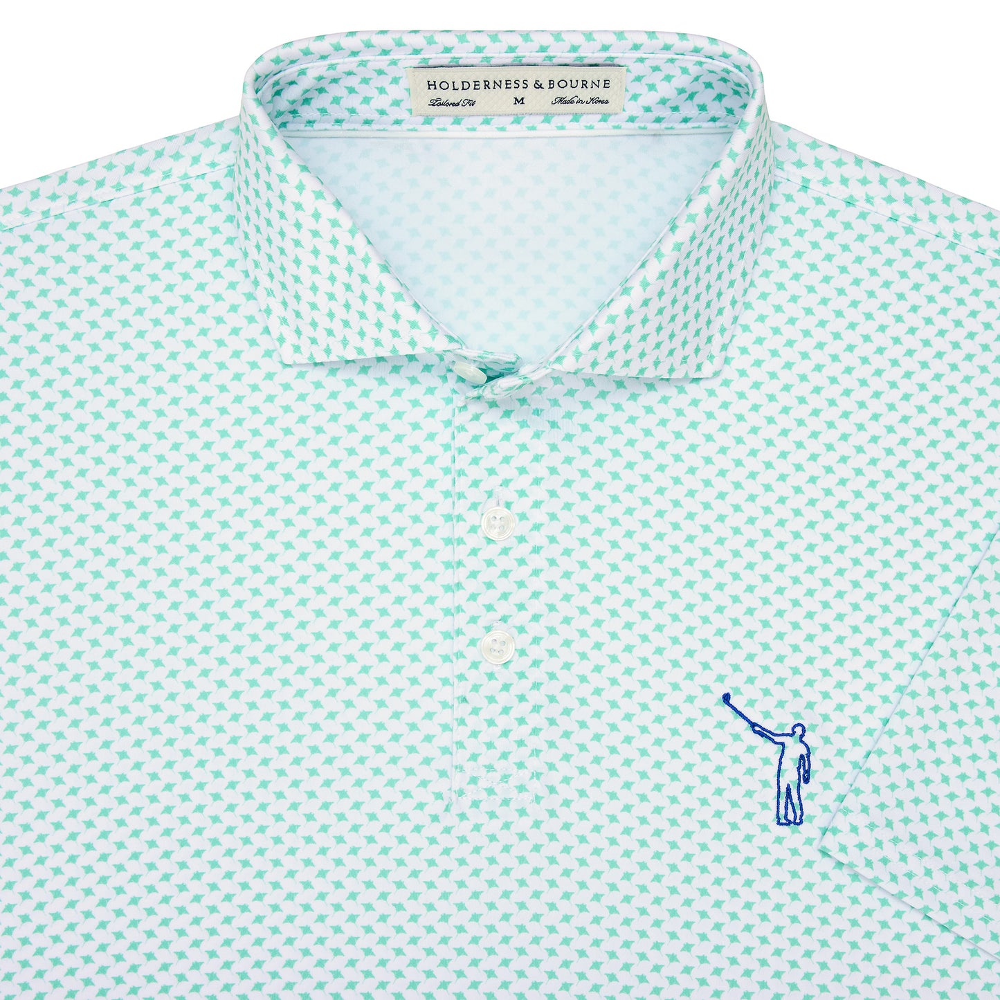 NLU x H&B Raynor Printed Polo | Abaco