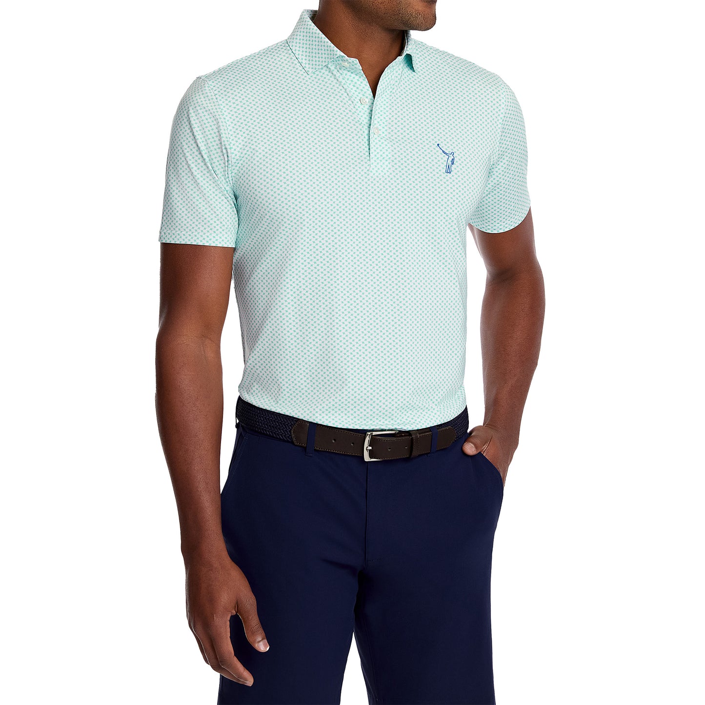 NLU x H&B Raynor Printed Polo | Abaco