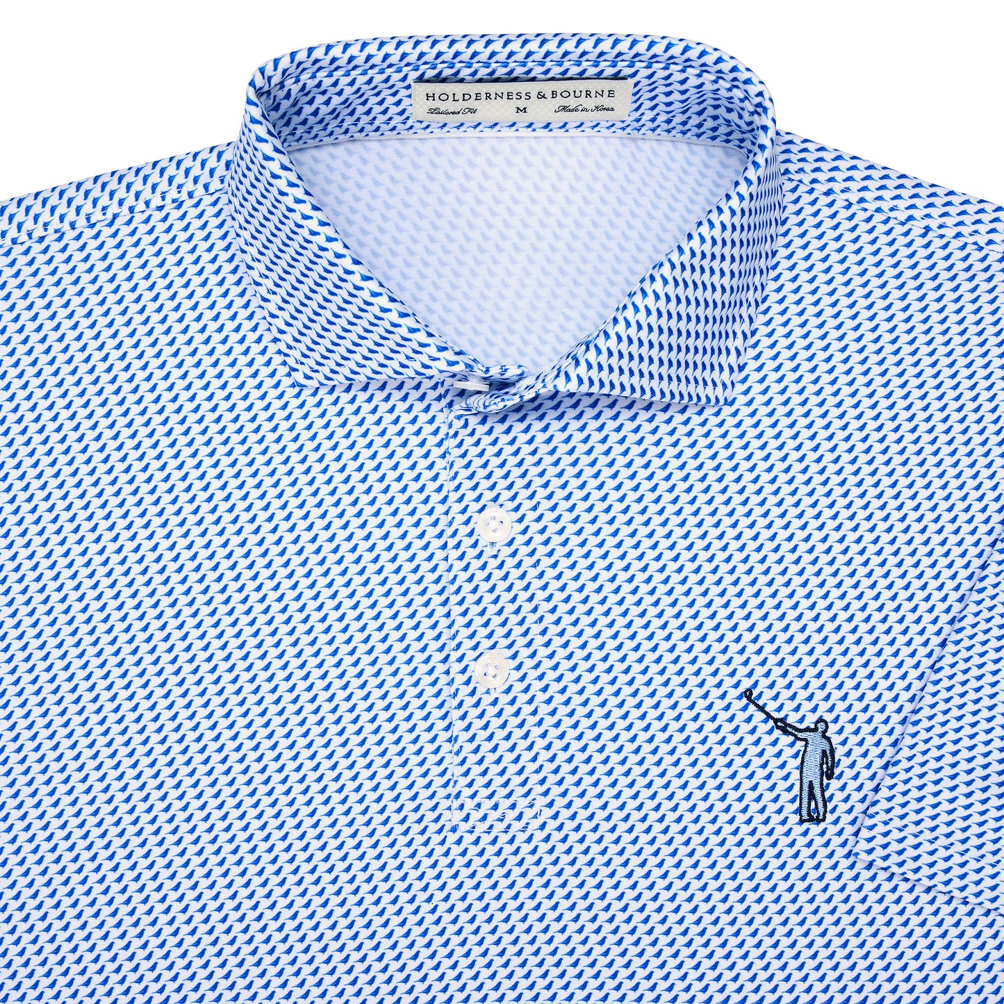 NLU x H&B Ballard Printed Polo | Marlin