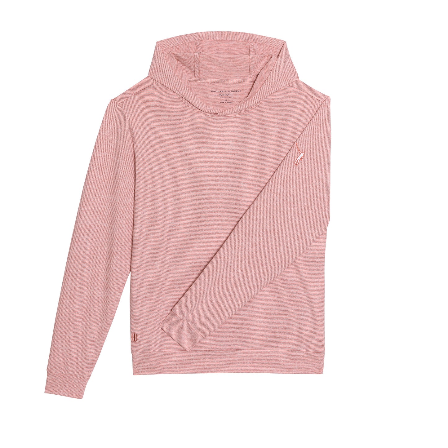 NLU x H&B Hamilton Hoodie | Heathered Cape & White