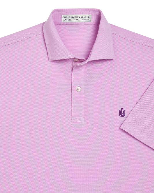 NLU x H&B Hunter Polo | Thistle & White