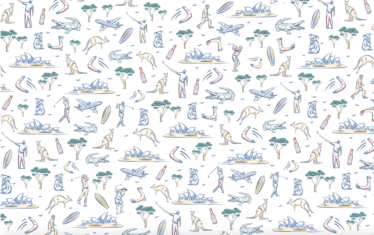 NLU x Rhoback Performance Polo | The Down Under in White