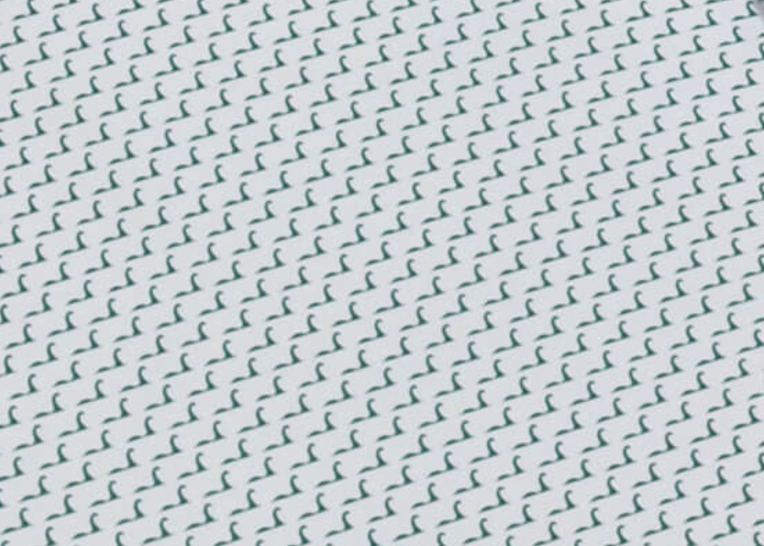 NLU x H&B Nessie Printed Polo | White & Sage