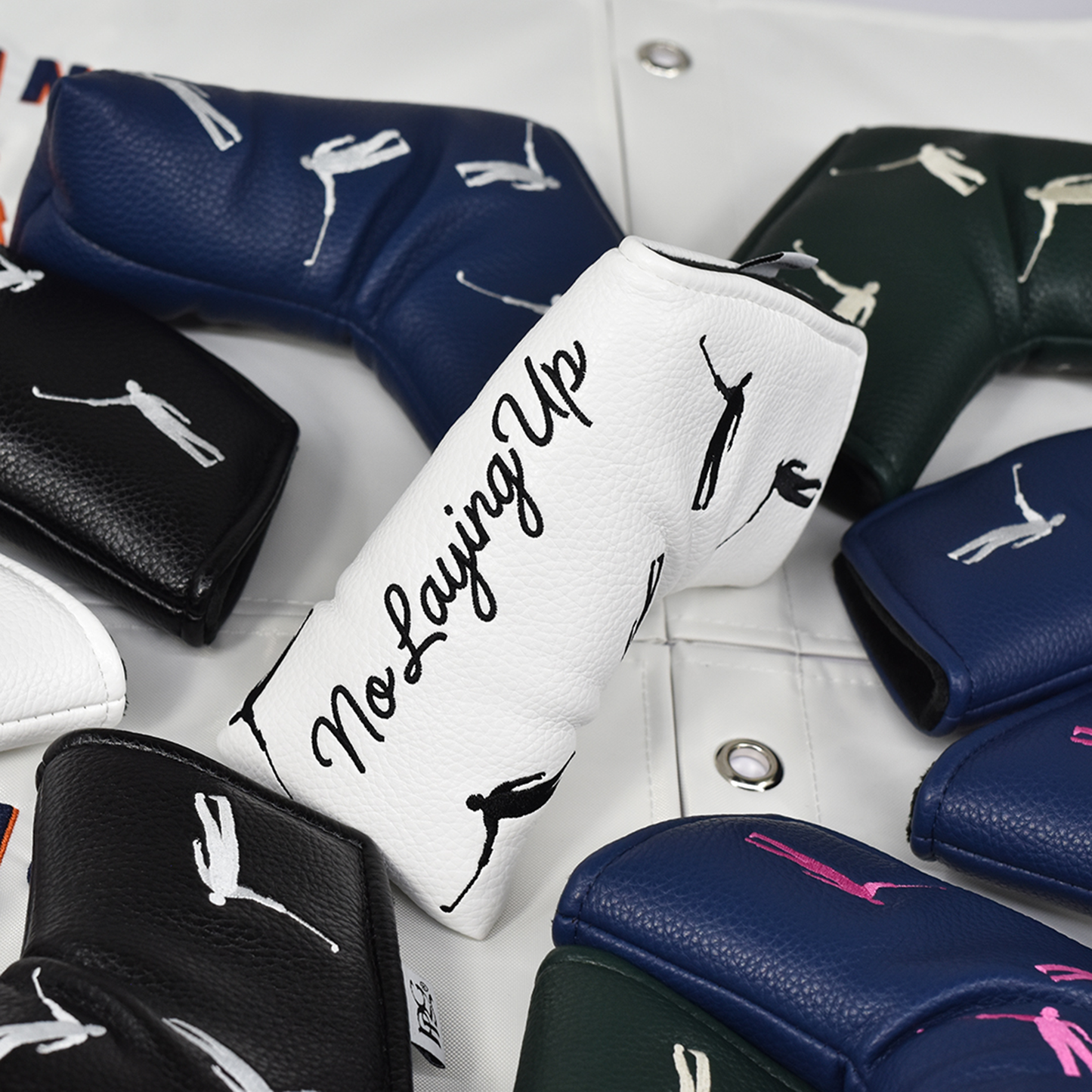 No Laying Up Dancing Waywards Blade Putter Cover