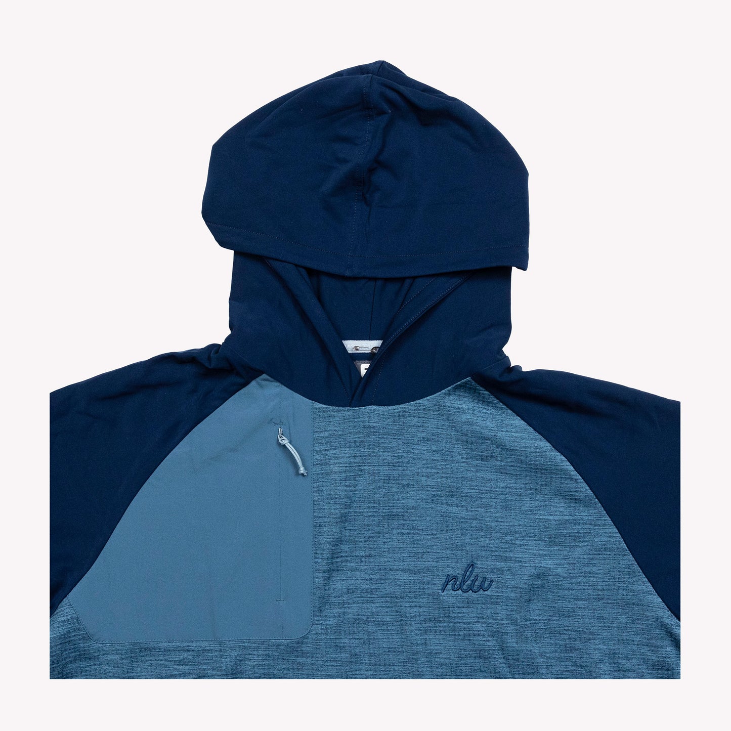 NLU x FJ ThermoSeries Hoodie | Slate & Navy