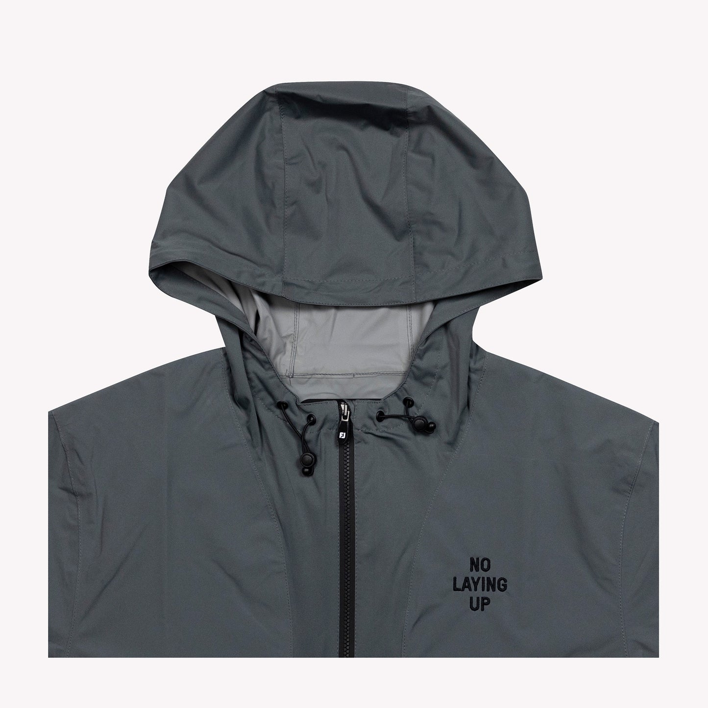NLU x FJ Hydrolite X Rain Hoodie | Charcoal