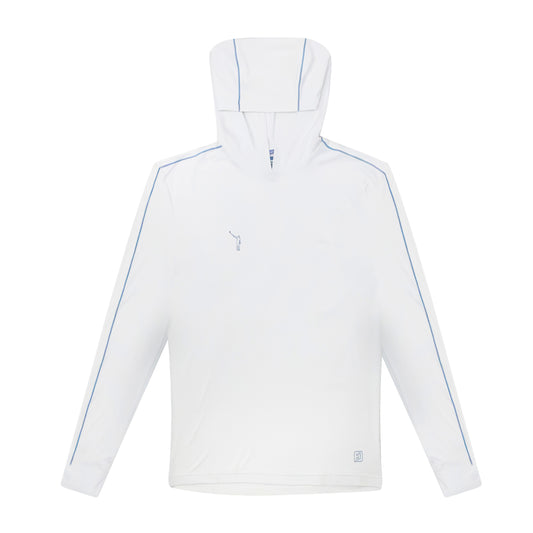 NLU x FJ TempoSeries Blocked Sun Hoodie | White