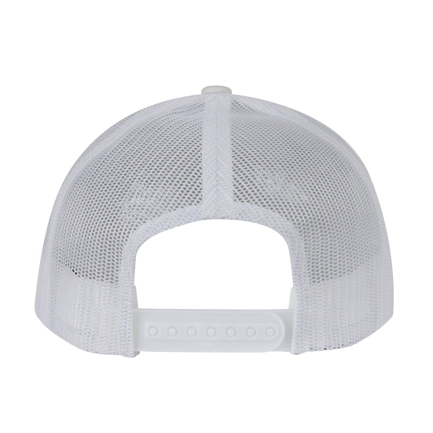 No Laying Up Wayward Patch Trucker Hat | White Camo w/ White & Black Patch